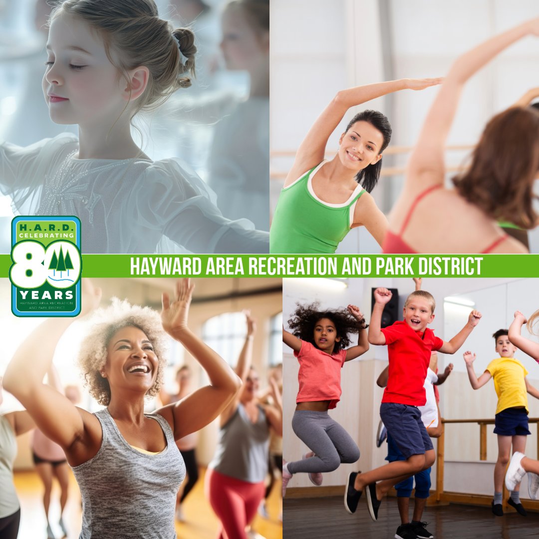 HaywardRec's tweet image. 💃🕺 Happy International Dance Day! 🎉 Dive into our vibrant array of dance classes! 🌟 Don't miss the chance – sign up for a dance class today and let the rhythm ignite your spirit! 🩰 #DanceClasses #MoveToTheBeat #HaywardRec