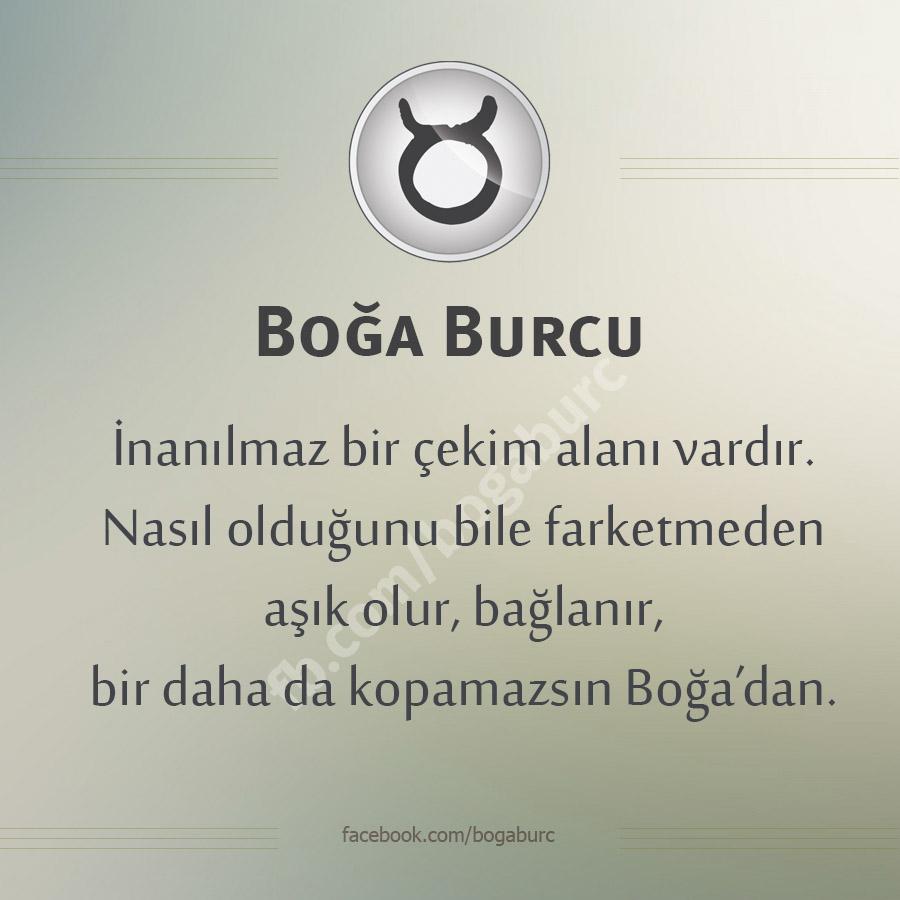 #BoğaBurcu