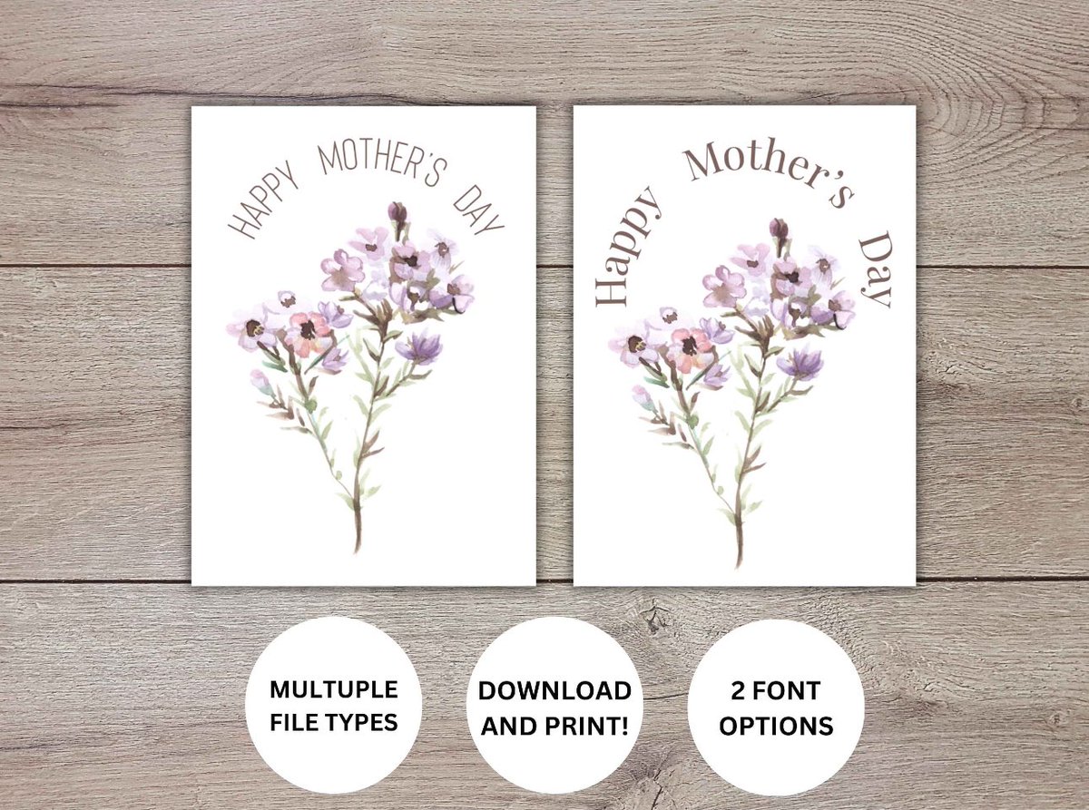 Spring floral Mother’s Day Card 💐 Shop now: pinkpixeldesignco.etsy.com/listing/170887… #smallbusines #mothersday #mothersdaycard #printablemothersdaycard #smallbusinessowner #smallbusinesssupport #etsy #etsyshop #etsyseller #etsyfinds