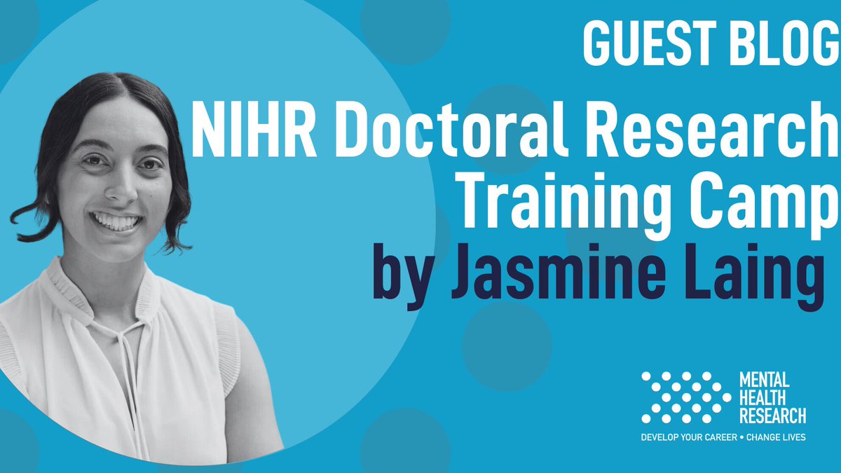 #ECR and thinking about applying for a training camp or some other away day type activity but feel you might not be ready? Check out this guest blog by @LaingJasmine for some great insights. mentalhealthresearch.org.uk/nihr-doctoral-… @NIHRcommunity