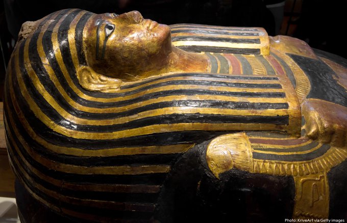Ancient Egyptian sarcophagus