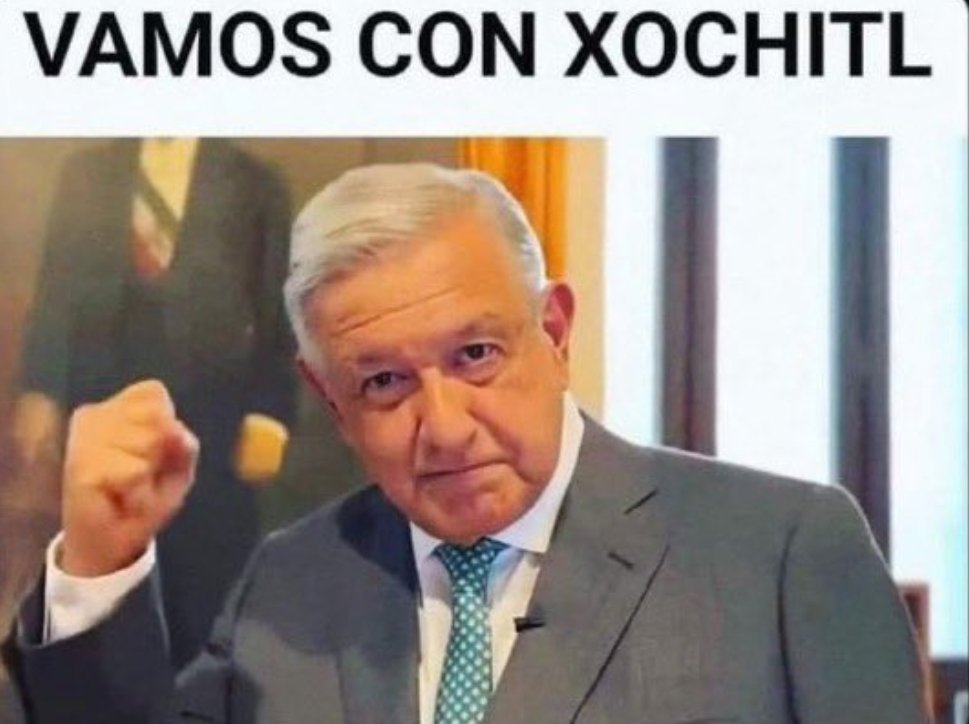 #XochiltGalvezPresidenta2024 Miren quién acaba de ver el debate, CAMBIÓ de opinión y está ¡feliz, feliz, feliz! 👇🏻😃 🔁