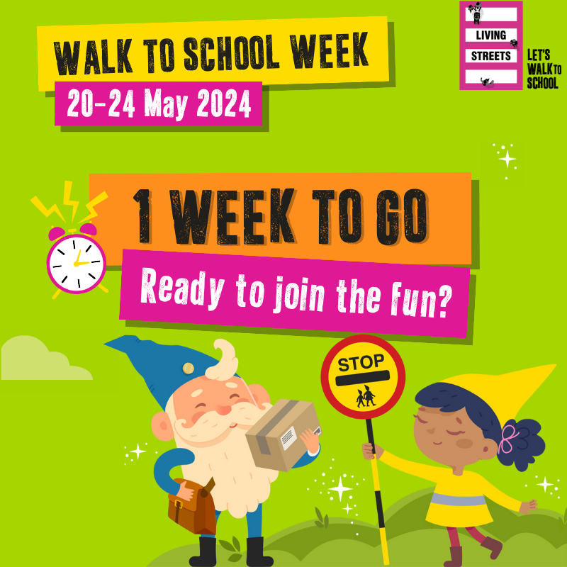 Next week is #WalkToSchoolWeek! We're thrilled to embark on this journey to discover the #MagicOfWalking. These last weeks we've been dropping hints around which magical beings pupils will meet along the way. Can you guess which one they'll meet first?🪄livingstreets.org.uk/wtsw