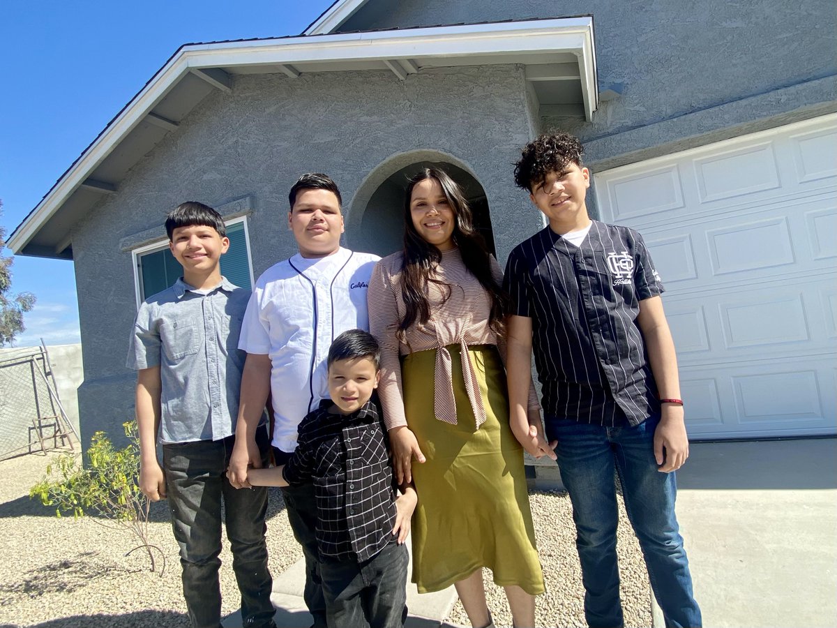 So grateful to have celebrated with Gabriela, her four amazing boys, and friends from all over the Valley on Saturday as we've completed their NEW Habitat home! A BIG thank you to American Express and West Valley Presbyterian Coalition for their unwavering support and dedication…