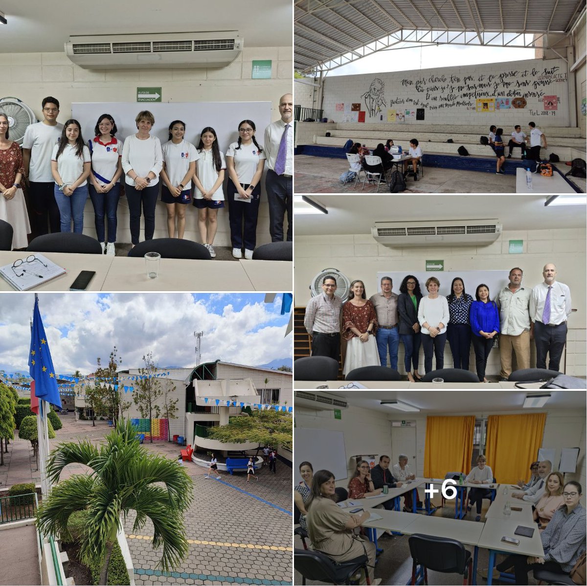 5e pays du déplacement en Amérique centrale, le #Honduras 🇭🇳 Première partie au Lycée franco-hondurien (LFH) qui accueille près de 650 élèves 👉 samantha-cazebonne.com/single-post/de… Suite de la journée demain