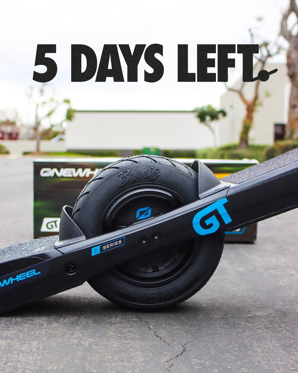 There are 5 days left to enter to win this brand new Onewheel GT S-Series, an Apple Vision Pro, and Craft&Ride accessories! Tag a friend who needs to get in on this.

The winner of the Craft&Ride Ride Into The Future Giveaway will be announced this Sunday, May 5th. The full