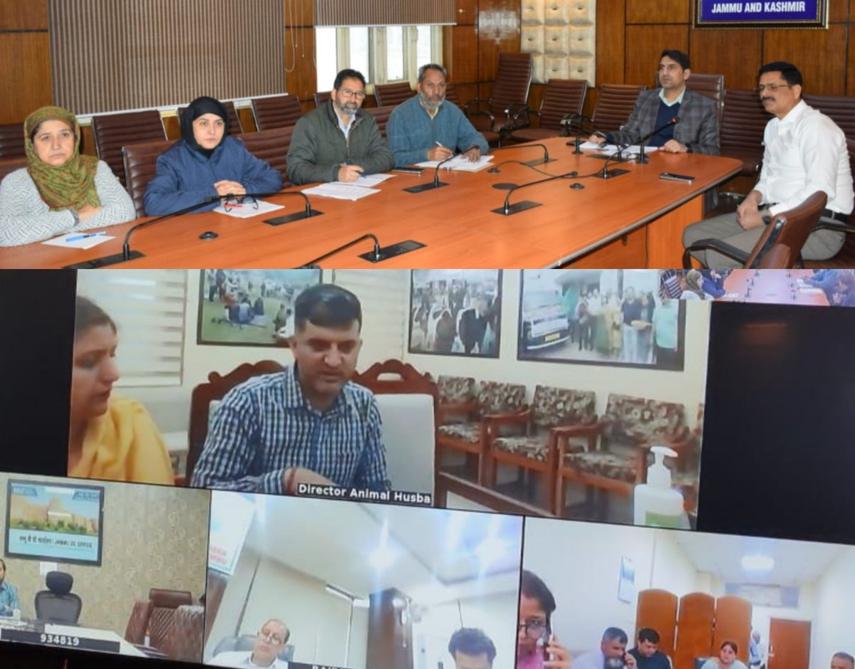 Secretary, Civil Aviation Department (CAD), Mohammad Aijaz Asad, today chaired a meeting at Civil Secretariat to review progress of works being executed under Jammu Airport expansion project. The meeting had detailed discussion on various issues pertaining to expansion of Jammu