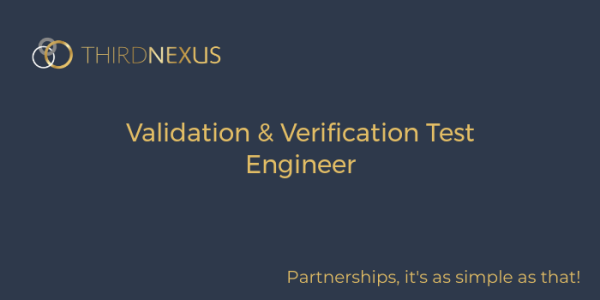 Hiring! Validation & Verification Test Engineer, £40,000 - £55,000 per Year - #LeamingtonSpa.