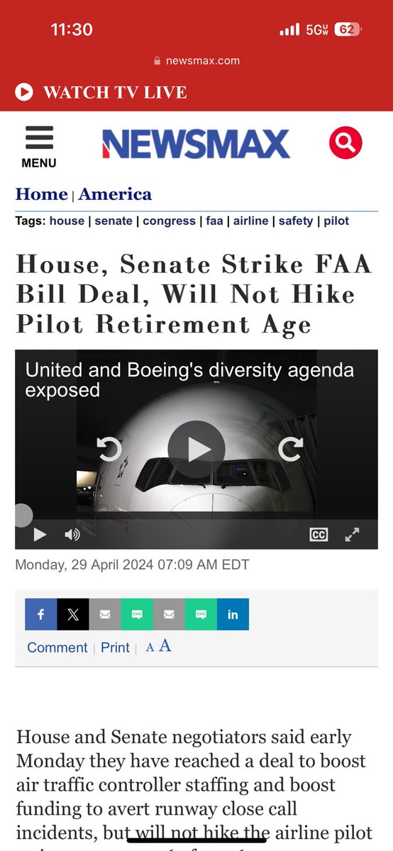 Looks like pilot scarcities and adverse lobbyists didn’t phase legislation. How’s that donation to raisetheage treating ya?

newsmax.com/us/house-senat…