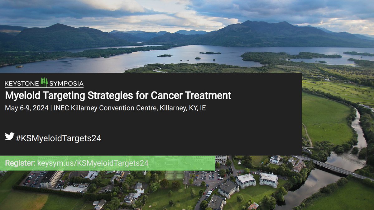 We’re looking forward to exploring emerging #InnateImmunity #CancerImmunotherapy research with other field leaders @KeystoneSymp Myeloid Targeting Strategies for Cancer Treatment in Killarney! Attending? Get in touch! #KSMyeloidTargets24