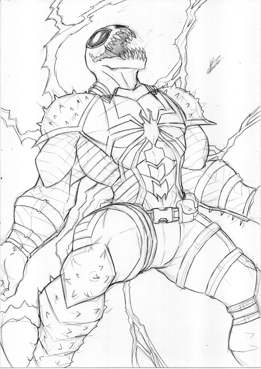 Agent Venom Sketch
#Symbiote