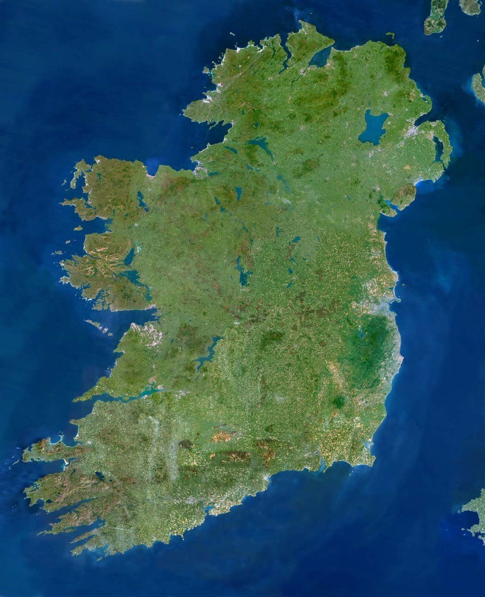 This island is Ireland, a historic nation.  

Partition has been a disaster, it has weakened this nation economically for decades.  

Torn families apart.  Encouraged emigration. War.  Death. While England has profited. 

Time for Irish Unity, time to end partition.

#IrishUnity