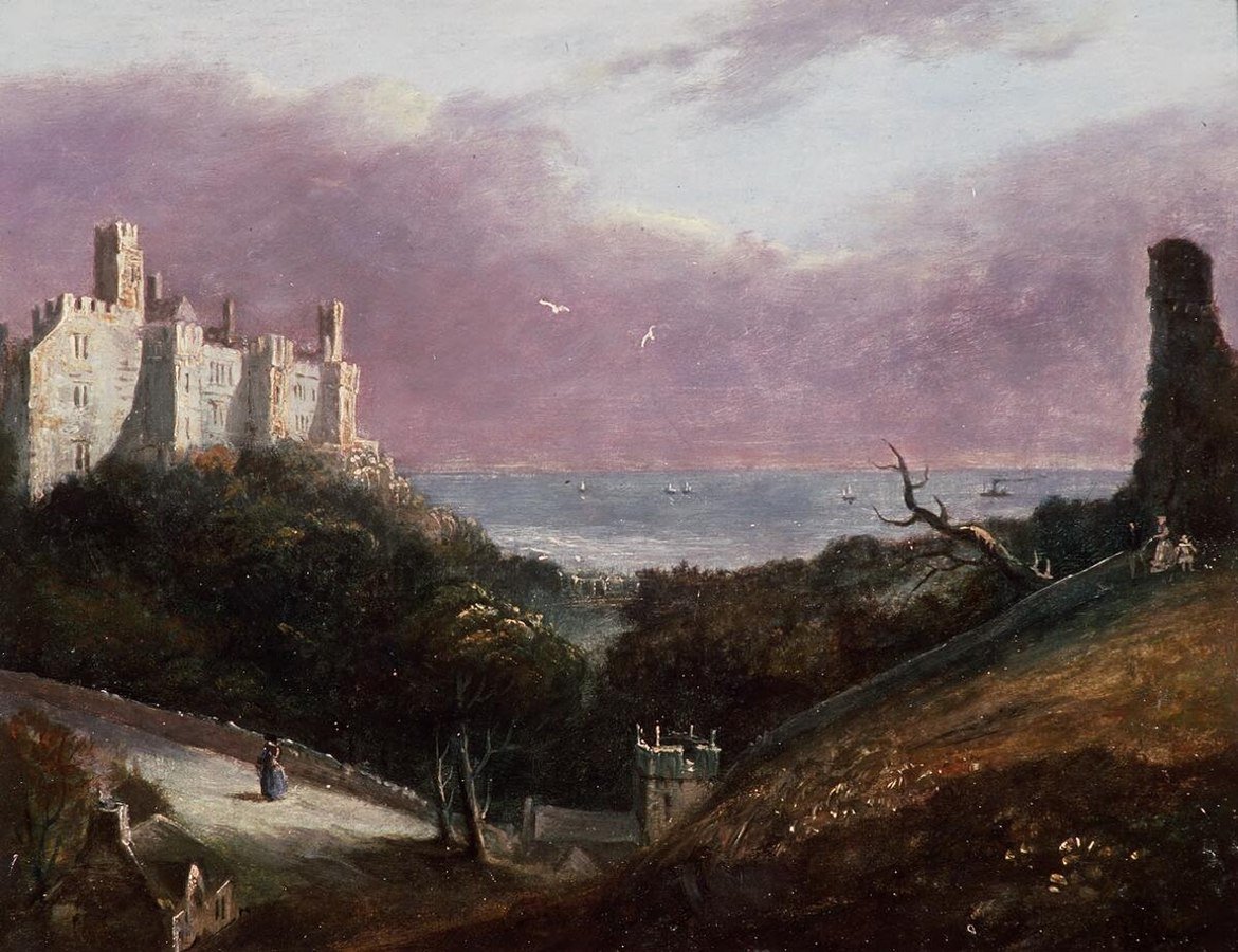 #HistoryofPainting 
Edmund John Niemann (1813–1876) was a prolific and highly successful British landscape artist working mostly in oils.

#TheFreeExhibition
'St. Donat's Castle', circa 1850

Collection
National Library of Wales

References
Art UK artwork