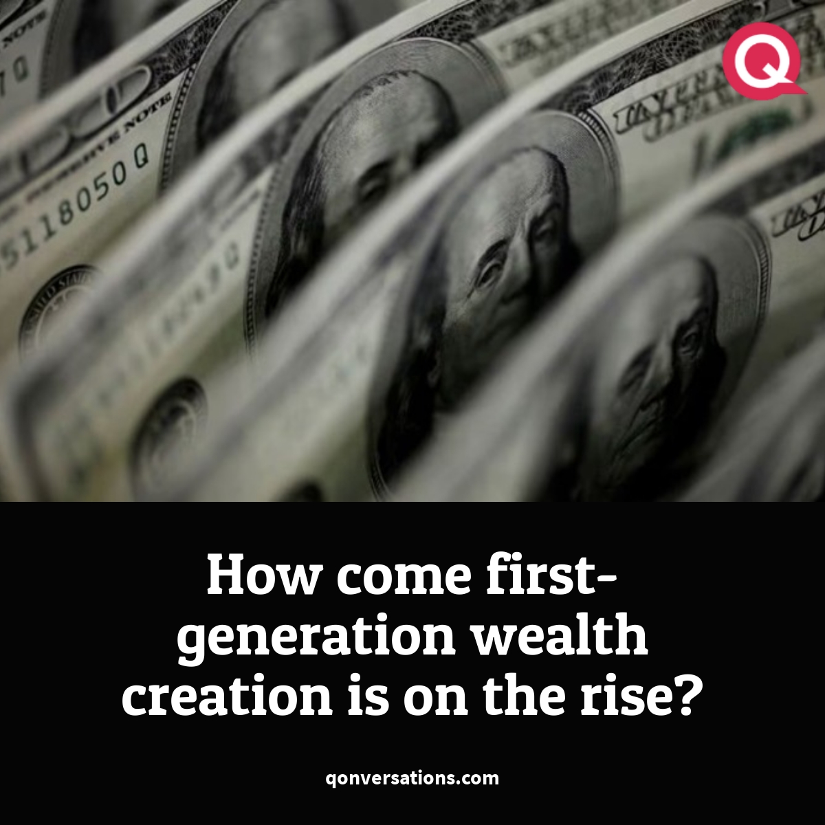 #WealthManagement #FinancialNews A significant trend in today’s dynamic economic landscape is the rise of first-generation wealth creation. Find out more: qonversations.com/how-come-first…