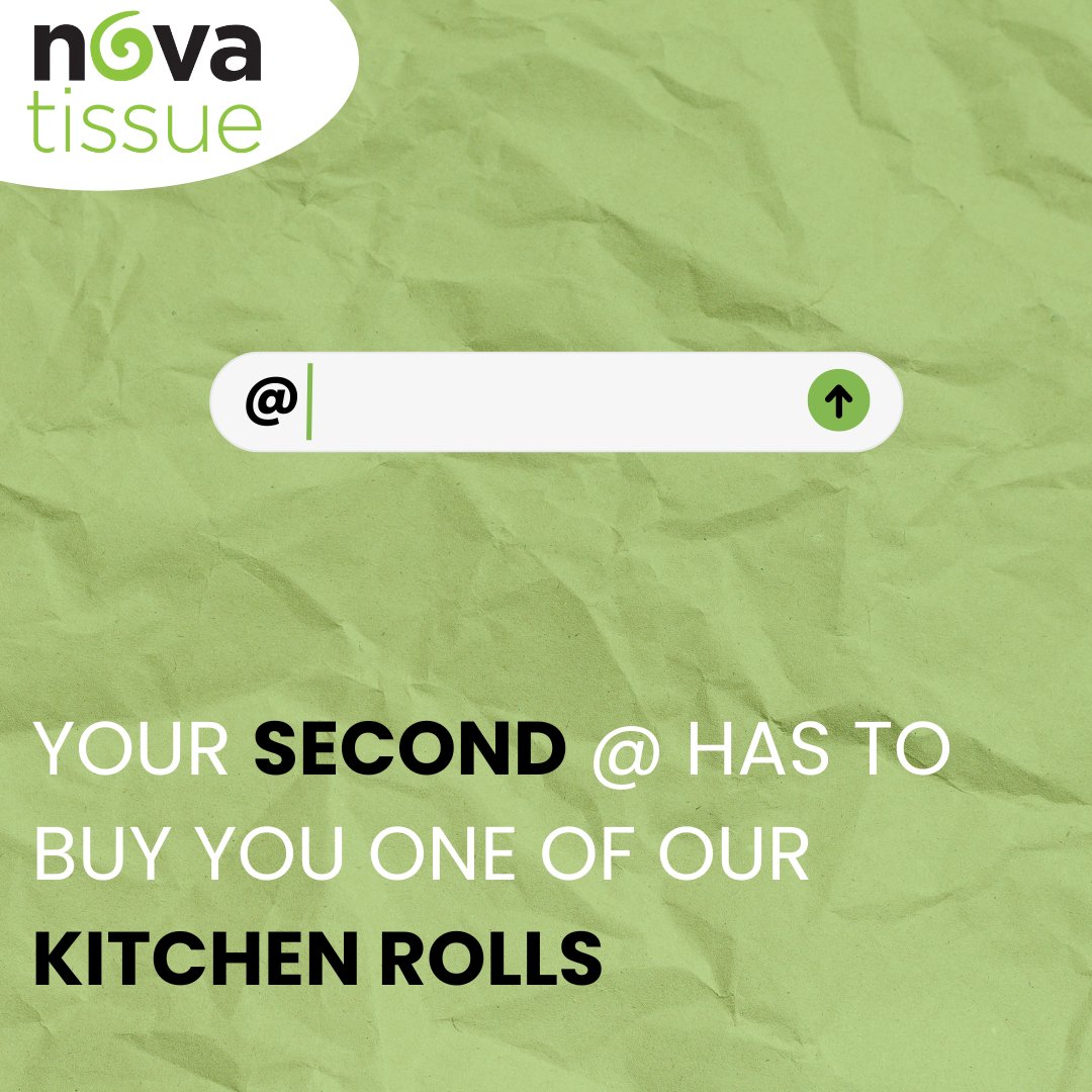 The second person that pops up has to buy you one of our kitchen roll bundles on TikTok! 

#CleanLiving #PaperProducts #KitchenEssentials #EcoFriendly #SustainableLiving #HygieneMatters #HouseholdEssentials #HomeHygiene #PaperTowels #BathroomEssentials #EcoPaper