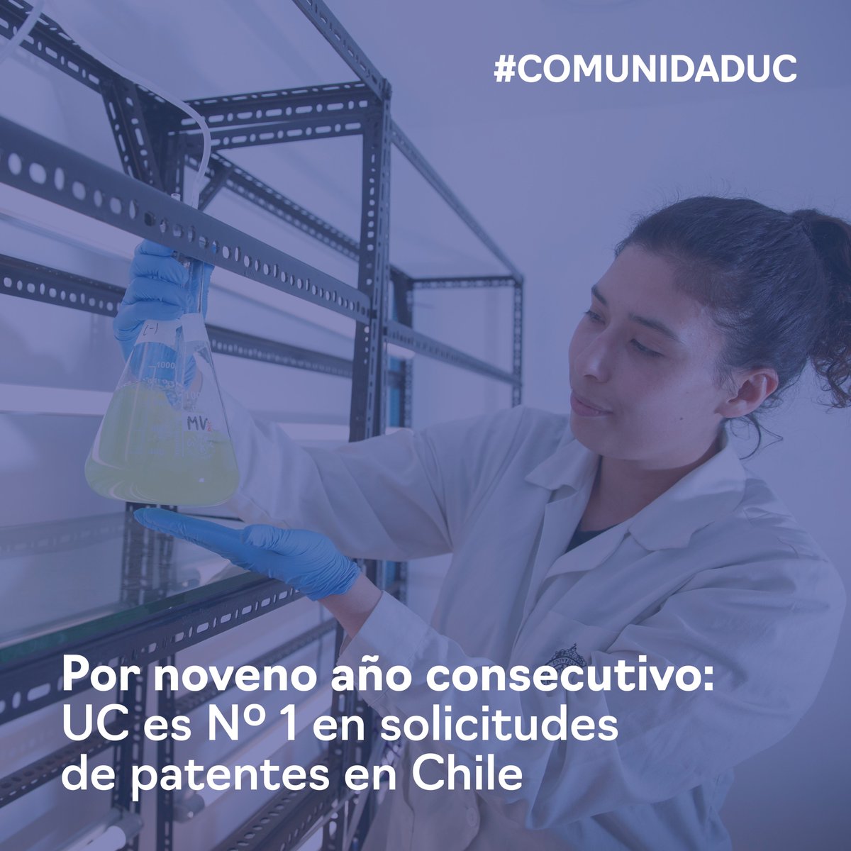 ¡N° 1! 💪🏫💙 La #UC es la institución chilena que más requerimientos hizo a @inapichile en 2023. En la instancia, además, la destacada #AcadémicaUC de la Facultad de Ciencias Biológicas #UC, Susan Bueno, recibió el premio “Inventora del Año”🏆👏: rebrand.ly/3mrhwyw