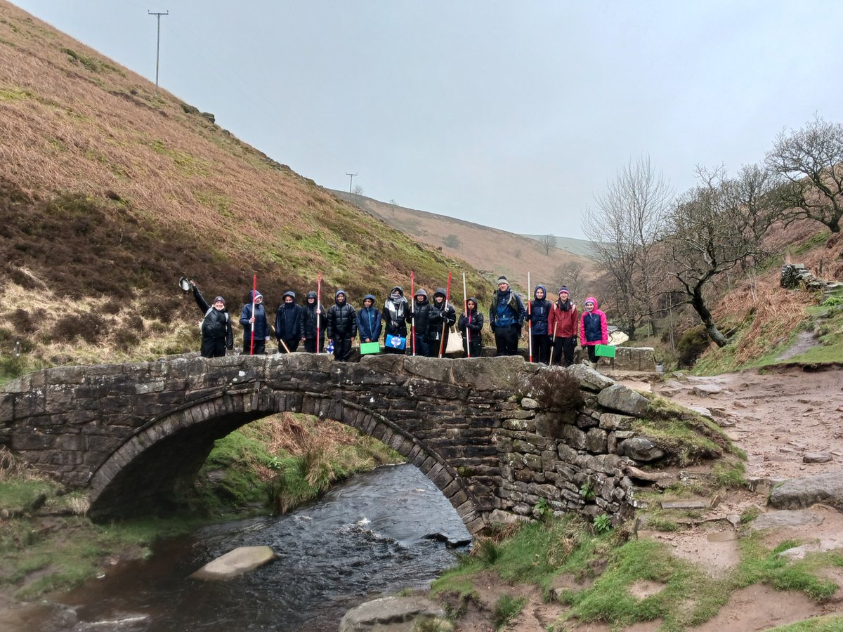 Year 10 Geographers recently visited the Peak District to investigate how the River Dane’s width, depth and velocity changes downstream from the source. The group had a lot of fun collecting their measurements, despite the mixed weather! #NorwichHighSchoolforGirls #GDST #trips