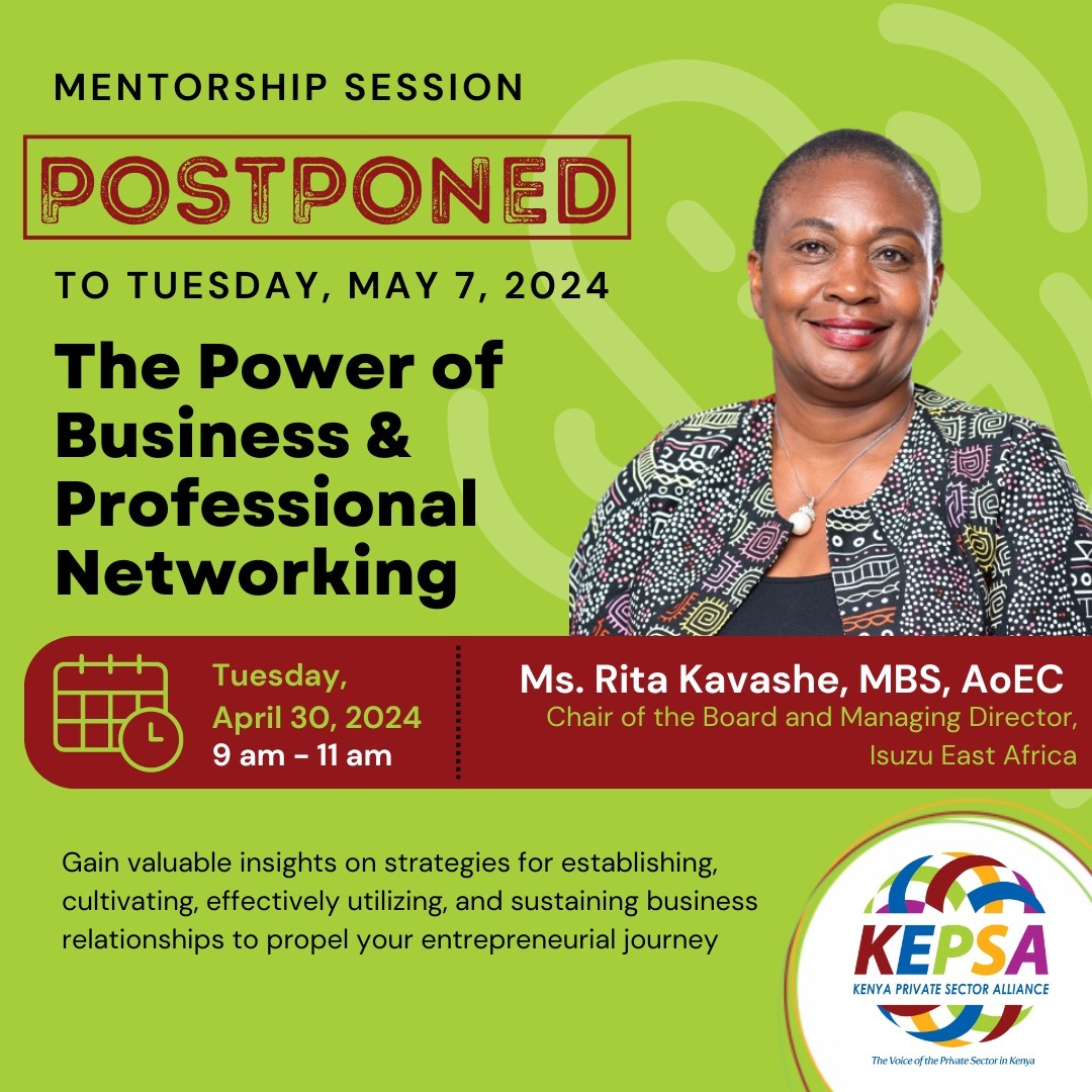 Please note that owing to unforeseen circumstances, the Power of Business and Professional Networking scheduled for Tuesday, April 30, 2024, has been postponed to Tuesday, May 7, 2024. We sincerely regret any inconvenience caused. We appreciate your continued support.