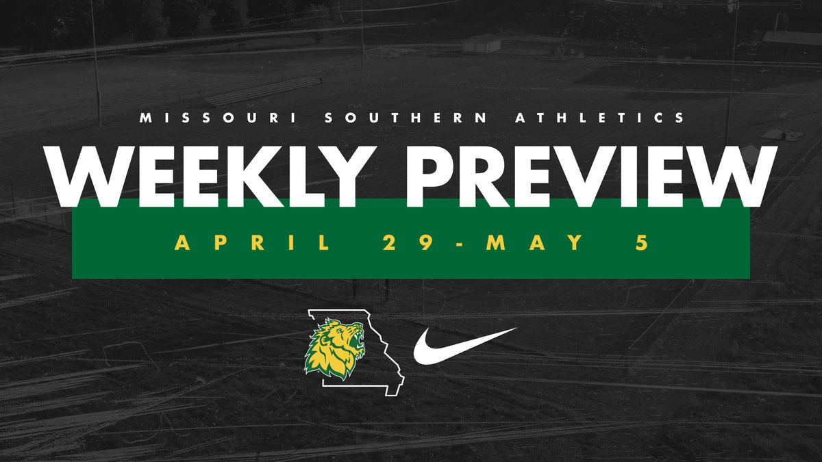 It Is MIAA Championship Season 🏆 Here Is What To Expect This Week In MSSU Athletics: 📝 - bit.ly/44l0XZy