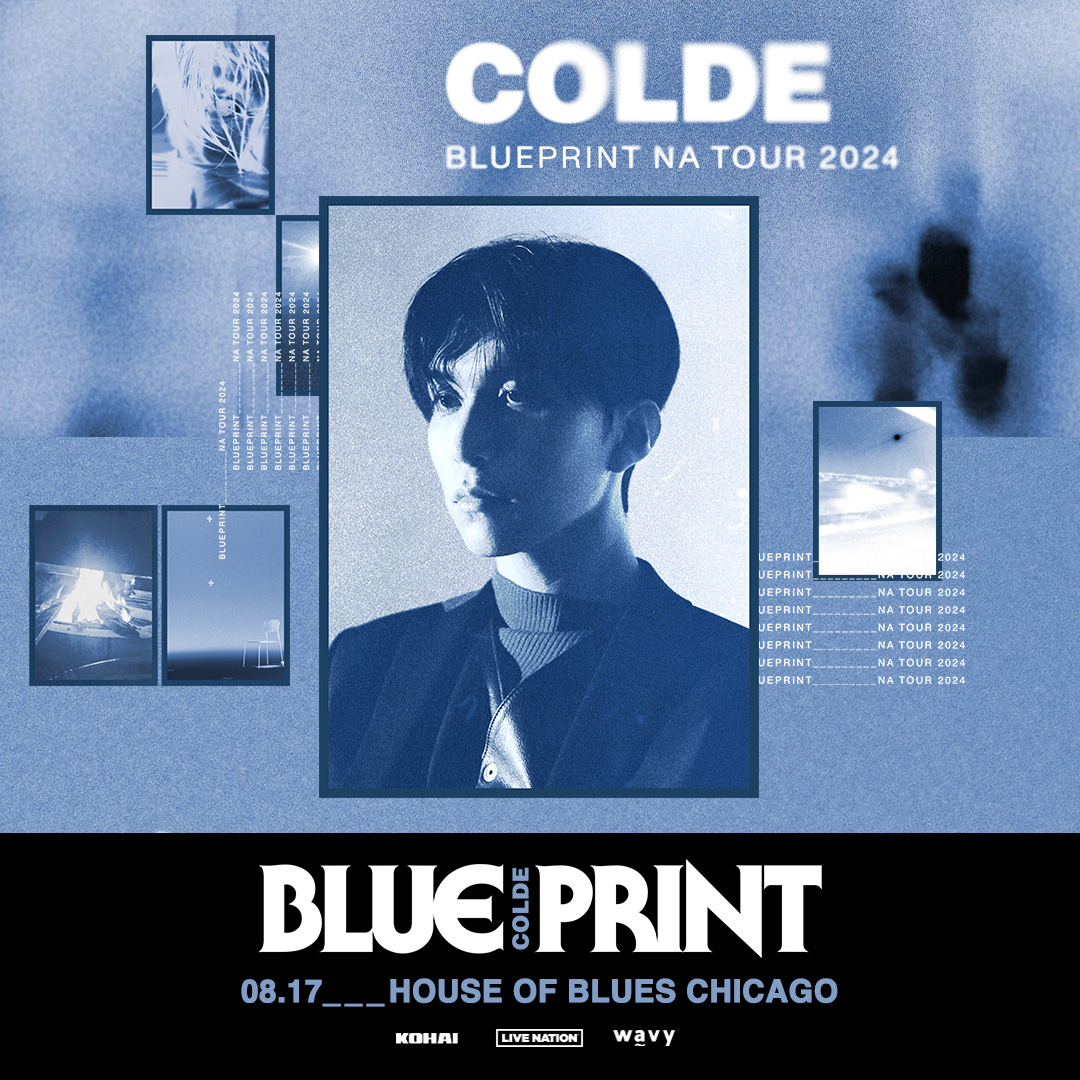 💙 @wavycolde 'BluePrint' North America Tour 2024 is coming to Chicago 💙 The South Korean R&B artist brings his distinctive & emotional melodies to our house on Aug 17! Previous collabs include Crush, RM, Zion.T, Baekhyun & Dean. Tix on sale 5/3 at 10am! livemu.sc/3QlTqUo