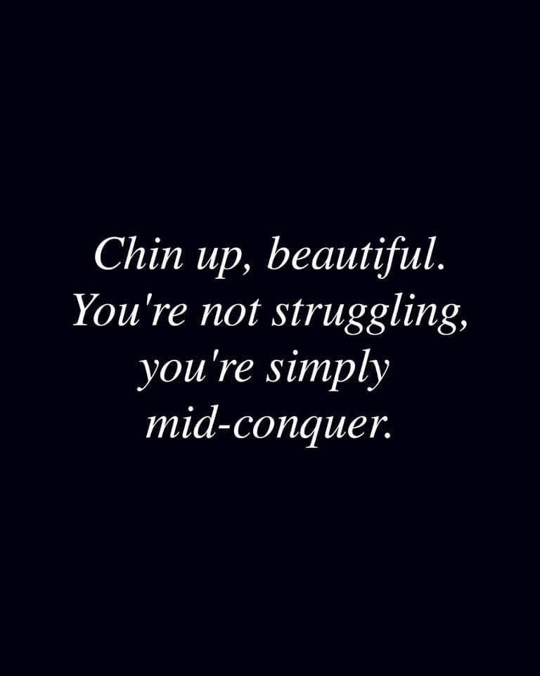 The first steps are always the hardest, but you weren’t made to settle. Hello Monday. #BeginAgain