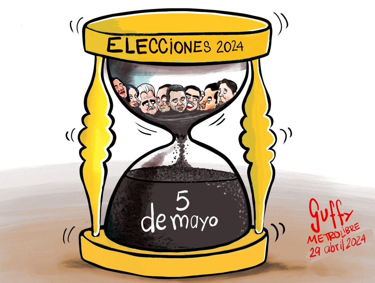 #Caricatura de #MetroLibre para hoy, 29 de abril de 2024. #Guffy #ActualidadML