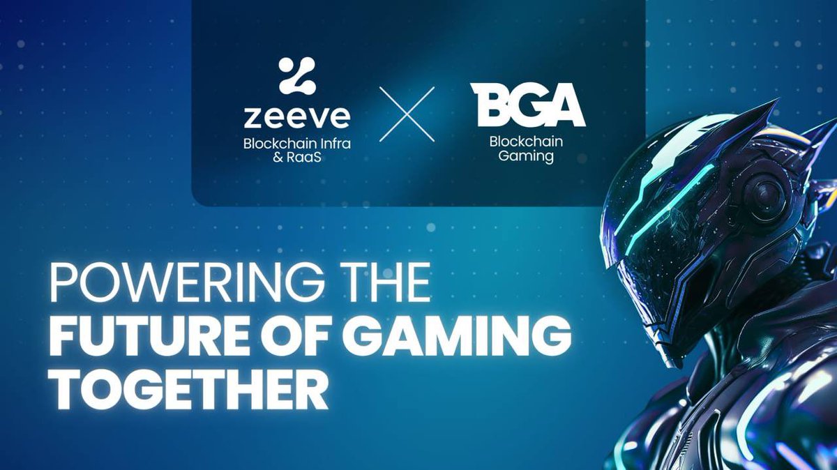 📣 The @BGameAlliance is proud to announce @0xZeeve as a new member! 🔗 Zeeve is the leading Blockchain infrastructure as a Service provider helping native web3 startups and enterprises with Rollups, AppChains and Node infrastructure. 🔽DETAILS: zeeve.io