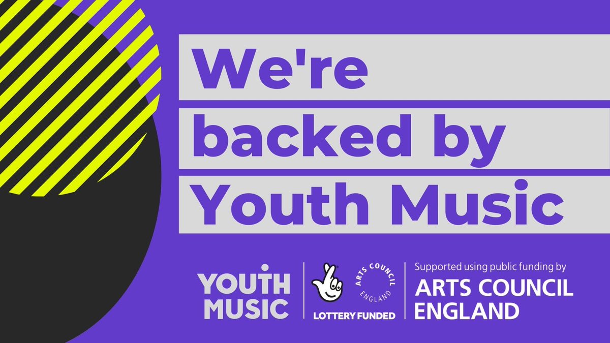 We are so grateful and excited to be funded by Youth Music for our next round of projects!
@YouthMusic @cmst_official