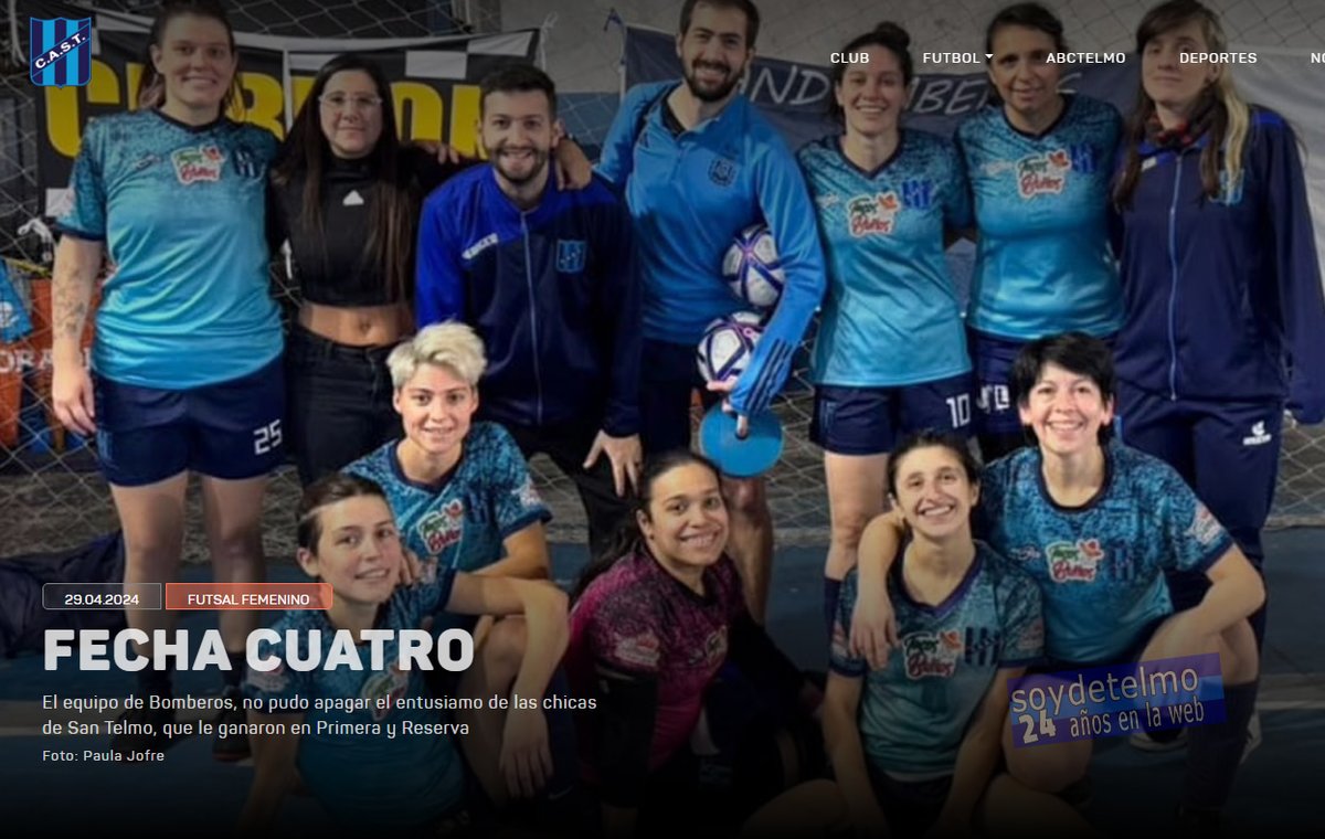 🏆#FutsalFemenino 
👉 Los resultados de la jornada por Paula Jofre en este link: soydetelmo.com.ar/noticia.php?id…