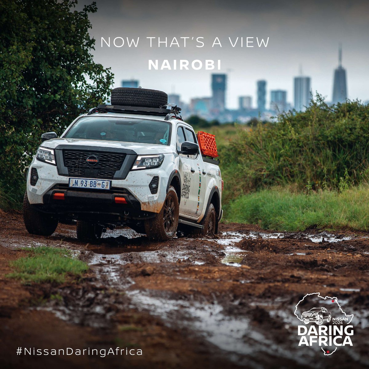 Need we say more Nairobi? For more information about this journey and how you can become a part of it and win, visit nissanafrica.com/en/experience-… @Weg_Ry_en_Sleep #nissandaringafrica #nissannavara #daretomove