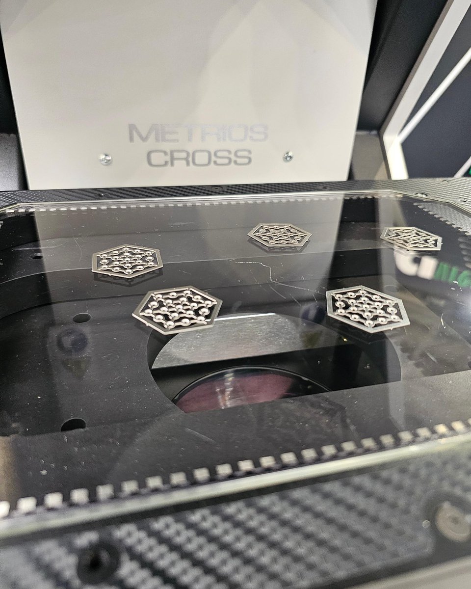 Did you see these parts at #MACH2024? 👀

Thank you to @Ace_ChemEtching for allowing our optical measurement division @VICIVISIONUK to use their parts on the Metrios system at the exhibition, perfectly showcasing the benefits of rapid optical measurement on the shopfloor 👏