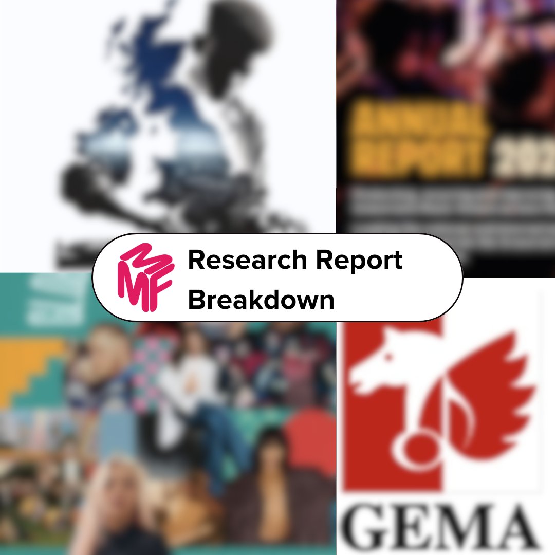 🫵Are you looking to quickly get up to date with the latest music industry research? We've produced an overview document, breaking down key takeaways from recent industry reports.⁠ 🔗Members can read the breakdown at themmf.net/resources/know…