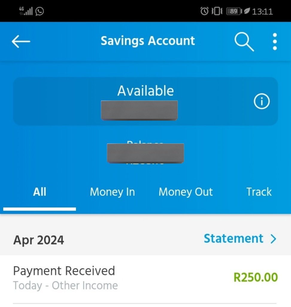 Received the money bhut'omdala, thank you so much 🤑🎉🎊🎊💯