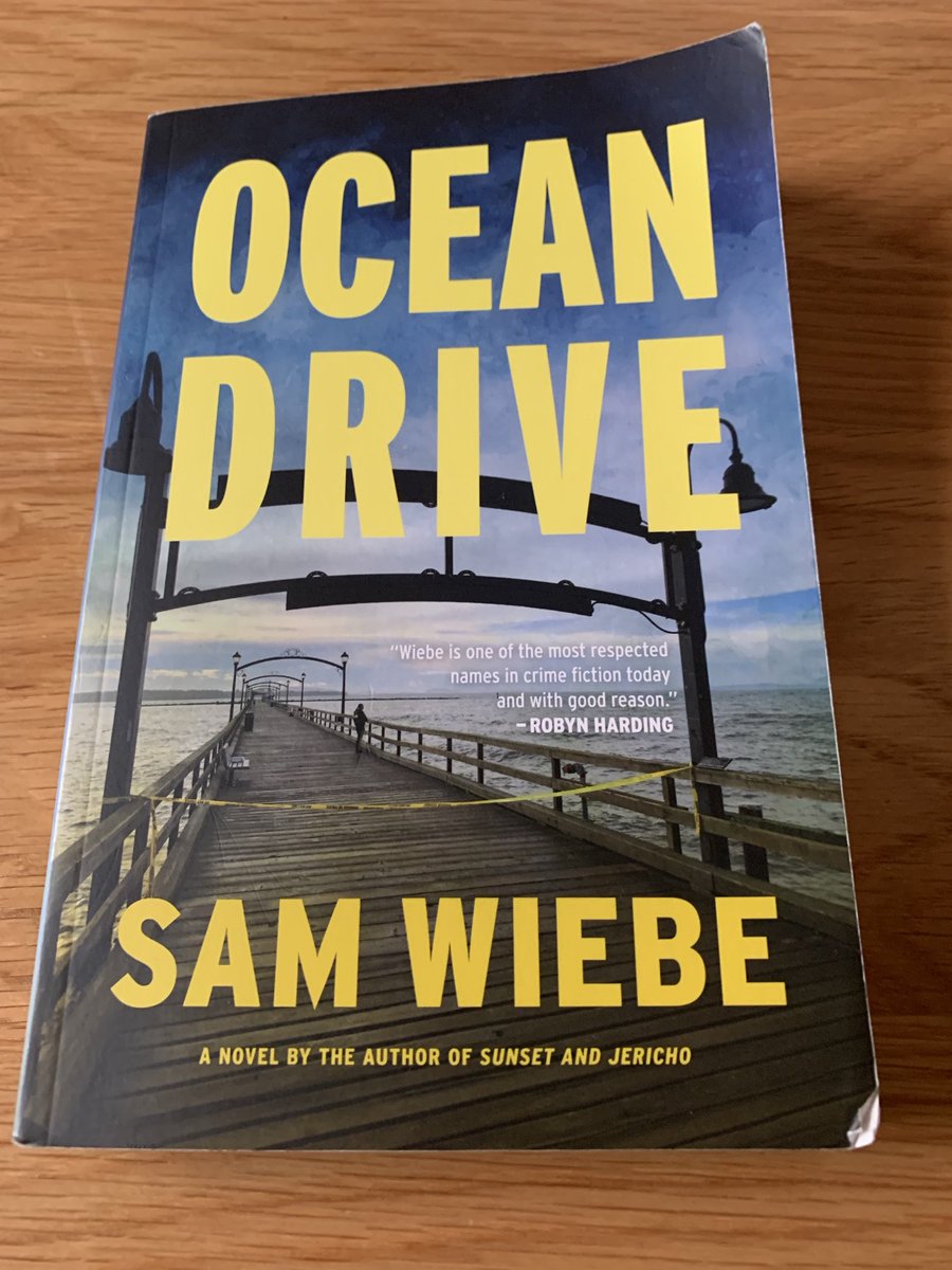 Recommended reading: Riveting and immersive new crime novel from ⁦@sam_wiebe⁩ largely set in the #LowerMainland community of #WhiteRock and featuring a unique protagonist in serious trouble amidst the region’s gang conflicts. #greatread #oceandrive