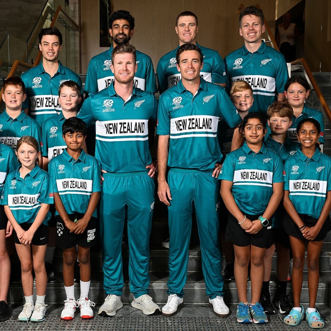 South Africa and New Zealand dropped their kits for #T20WorldCup2024