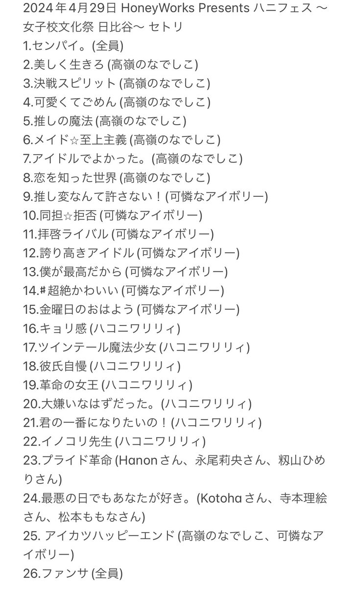 圖 ado心臓 & ハニフェス & M3-2024 心得 圖多