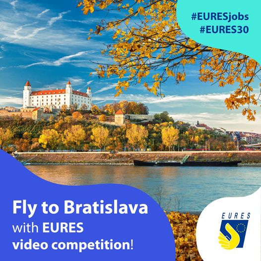 We are celebrating 30 years of EURES this year with EURES video competition 😍You just need to record the answer to the question 👉“How can EURES help you achieve your #dreamjob in Europe 🇪🇺?” Check the rules and apply now ➡️eures.blumm.it/video-competit… #EURESjobs #videocompetition
