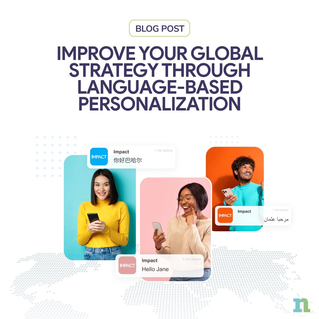 🧩By customizing messages according to the preferred language of each recipient, brands can effectively engage with their audience naturally and authentically. ➡️ Read more and learn more about language-based personalization: netmera.com/improve-your-g…