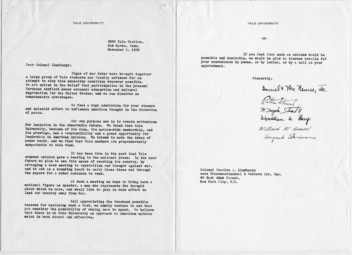 AdamRFisher's tweet photo. This anti-war letter from Yale students is astonishing. https://t.co/nCLNbrgNjD
