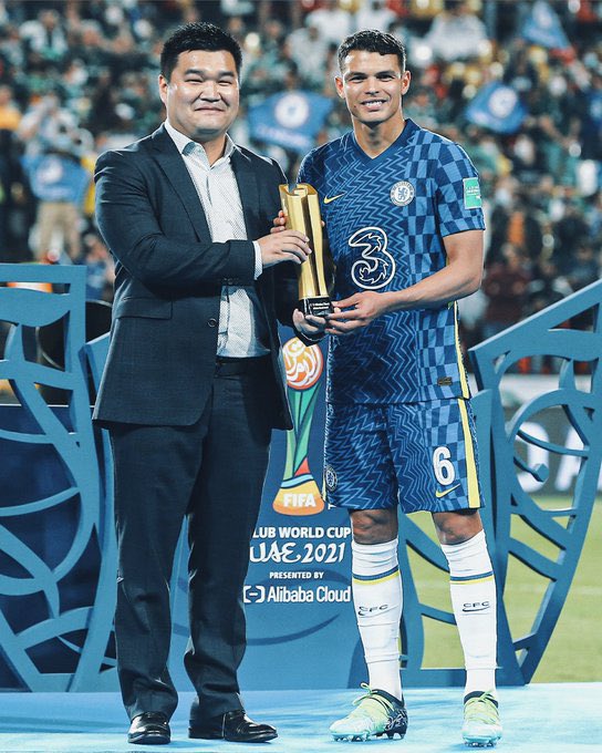 Do you know how insane it is for a defender to be named a player if the tournament? Thiago Silva is the only Premier League defender to be named Player of the Tournament at the FIFA Club World Cup.