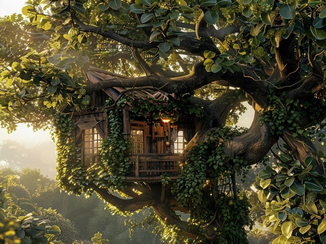 𝖠I/CC DAILY THEME: TREE HOUSE! #AICCCREATORS Spyder_man @dellingersyd @Antonella_szs Guido Fuà Linktree 👉 aicc.io #aiccdailytheme #aiart #madebyai