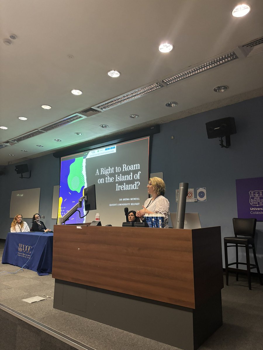 EJNI (@ejni_online) on Twitter photo Last Thursday EJNI hosted a panel at the fantastic annual Law and the Environment conference <a href="/UCC/">UCC Ireland</a> 🌎
Dr <a href="/BronaMcneill/">Bróna McNeill</a> kicked off our ‘Linking the Irish Environment’ panel exploring the Right to Roam on the Island of Ireland 🌳 Last Thursday EJNI hosted a panel at the fantastic annual Law and the Environment conference <a href="/UCC/">UCC Ireland</a> 🌎
Dr <a href="/BronaMcneill/">Bróna McNeill</a> kicked off our ‘Linking the Irish Environment’ panel exploring the Right to Roam on the Island of Ireland 🌳