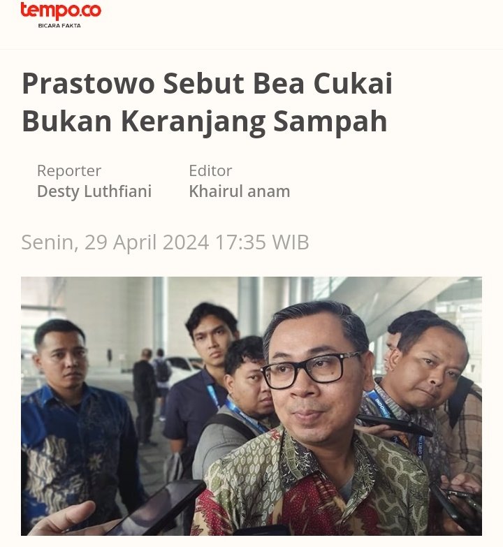 Anda pelayan rakyat pak, di gaji dan di biayai rakyat. Tegas boleh tapi tutur kata di jaga..