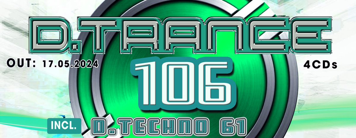 DJ's Presents 😎 D-Trance 106 & D-Techno 61  Release 17.05.2024  #NewMusicAlert #NewReleases #Releases #NewMusic2024 #TranceForce #trancemusic #techno #banging #newalbum #energytrance #trancefamily #powerful