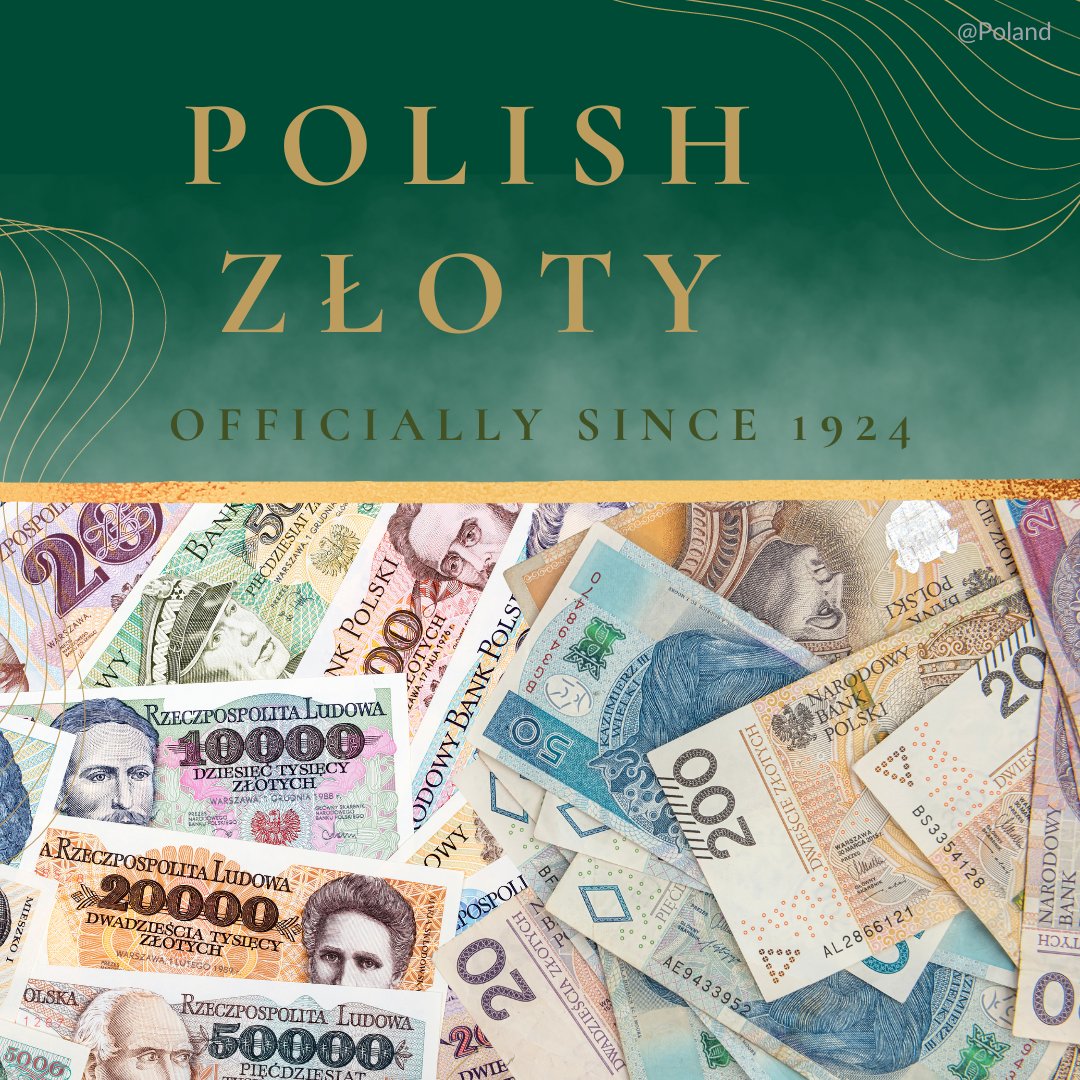 100 years ago, the 🇵🇱 złoty (PLN) was officially introduced into circulation 🪙. 

The monetary reform implemented by the Grabski government contributed to stabilising the country's economic situation after WWI.

Do you know all the characters on 🇵🇱 banknotes?