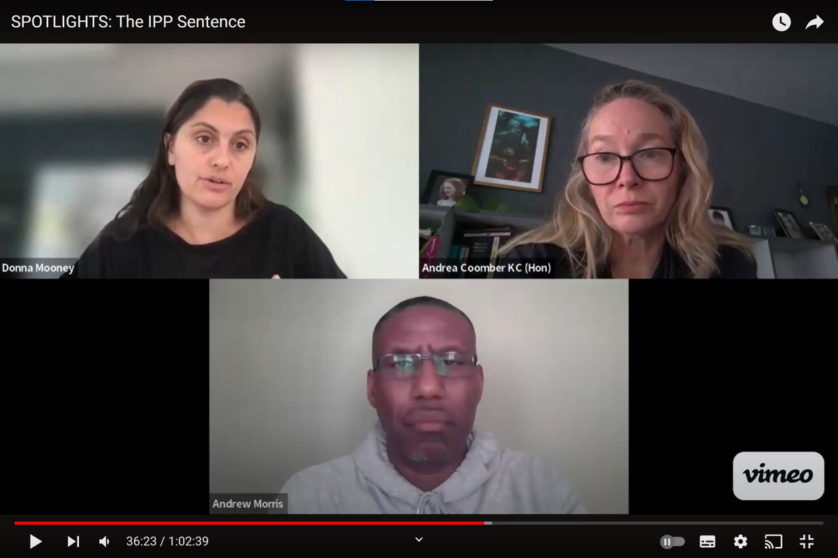 TheHowardLeague's tweet photo. Missed our event 'SPOTLIGHTS: The IPP sentence' with @UNGRIPP member Donna Mooney and Expert by Experience, Andrew Morris? Catch up on the recording here: https://t.co/cLX5f1X3nc

Book your place for our next SPOTLIGHTS event 'What are prisons for?' here: https://t.co/80pDr0Az4t https://t.co/MvxvM1EhDa