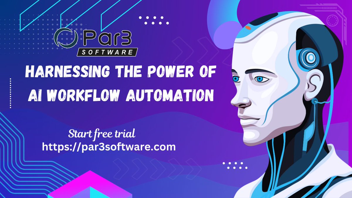 par3software's tweet photo. Harnessing the power of AI workflow automation?
Start FREE Trial 
https://t.co/tfEK681ZTC
Whatsapp : +65 3116 3354

Par3Software #workflow #workflowsoftware #automationsolutions #aiautomation #AI #workflowtool #singapore #software #workflow2024 https://t.co/RKwyuYuGRU