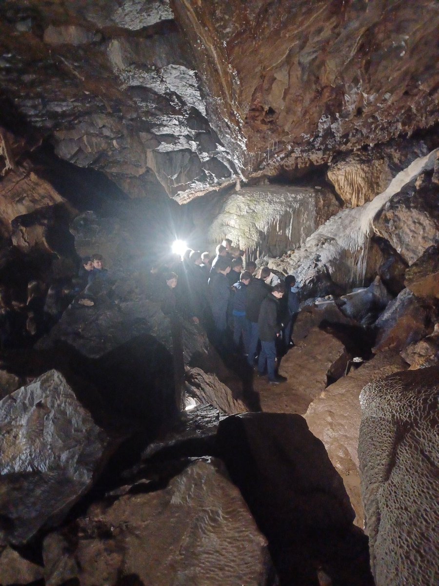 Our First Year students are enjoying a trip to Mitchelstown Caves today to apply their knowledge of Karst regions in a real life context <a href="/KinsaleComSch/">Kinsale Community School</a> <a href="/KCSustainabilty/">KCS Sustainability</a>