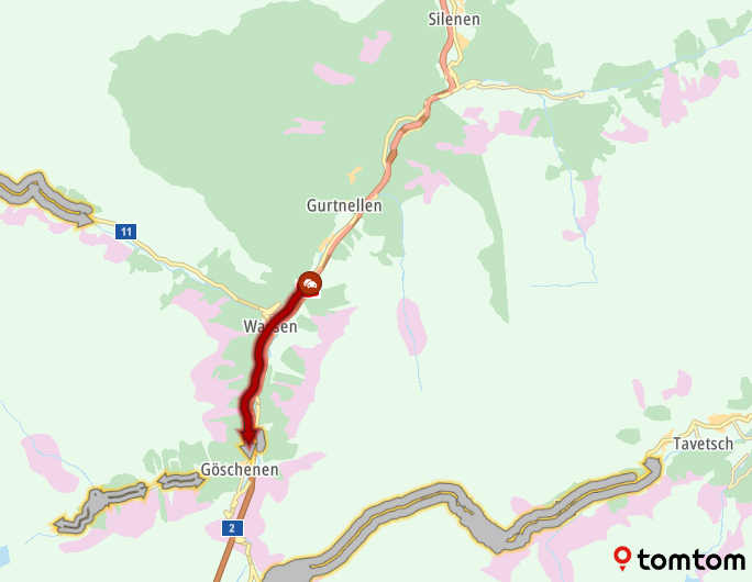 +1 uur op de #A2 Bazel ► Chiasso voor de Gotthardtunnel.
#Zwitserland