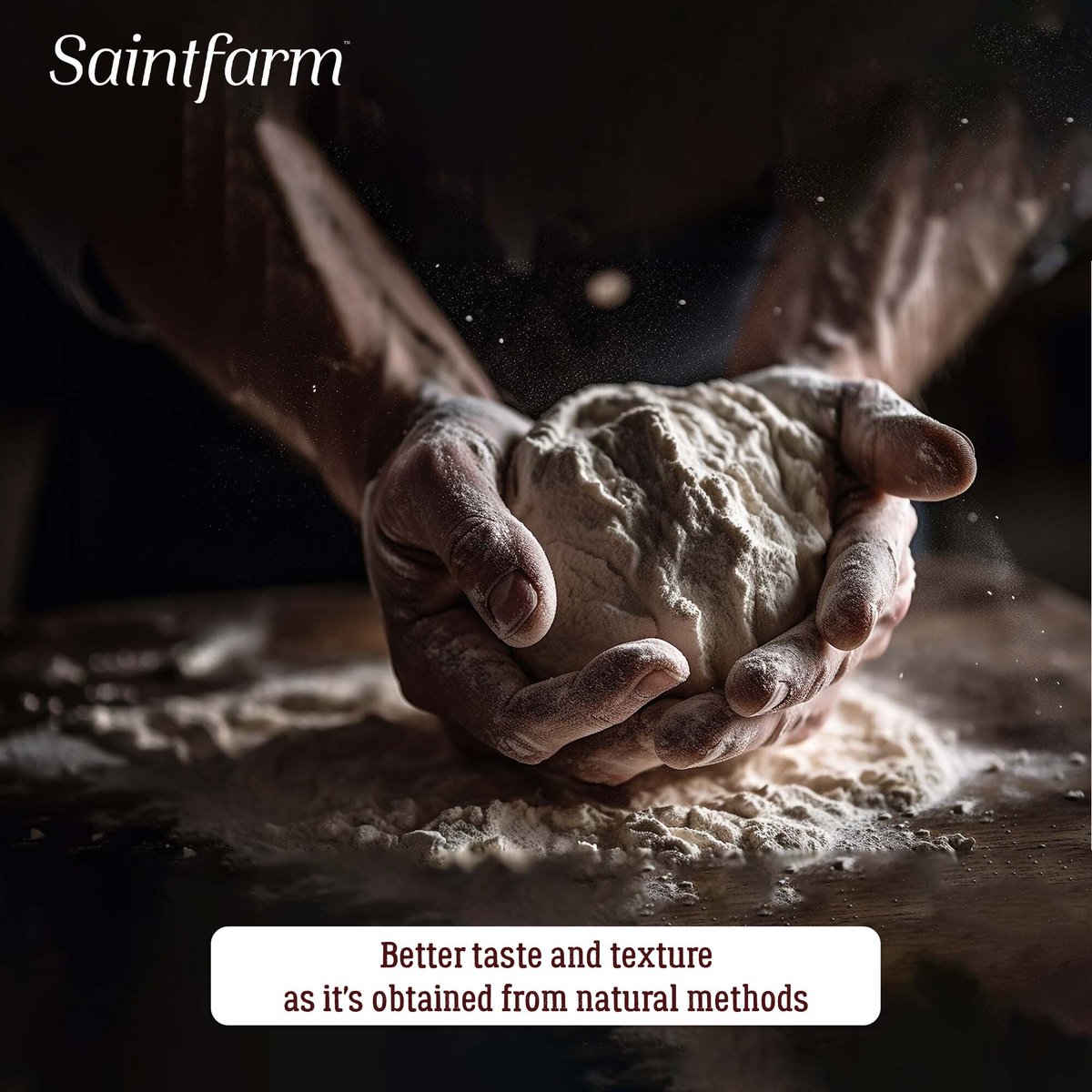 Experience the difference with Saintfarm Organic Flour! 🌾 Nourish your body and support sustainable farming practices with every delicious batch. 

.
.
#saintfarm #saintfarmorganic #organic #organiclifestyle #flour #organicflour #vitamins #minerals  #healthy #atta #organicatta